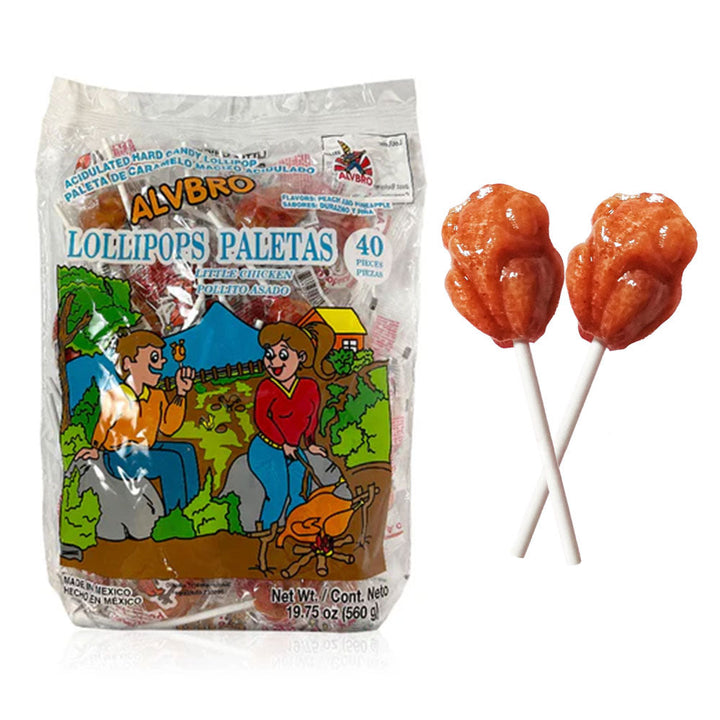 Pollito Asado Paleta Bag of 40