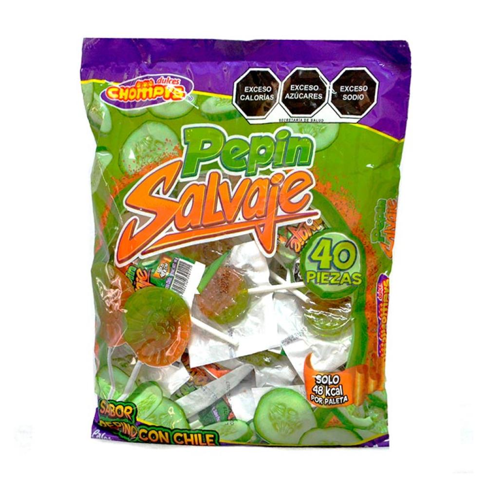 Chompys Pepin Salvaje 40pcs