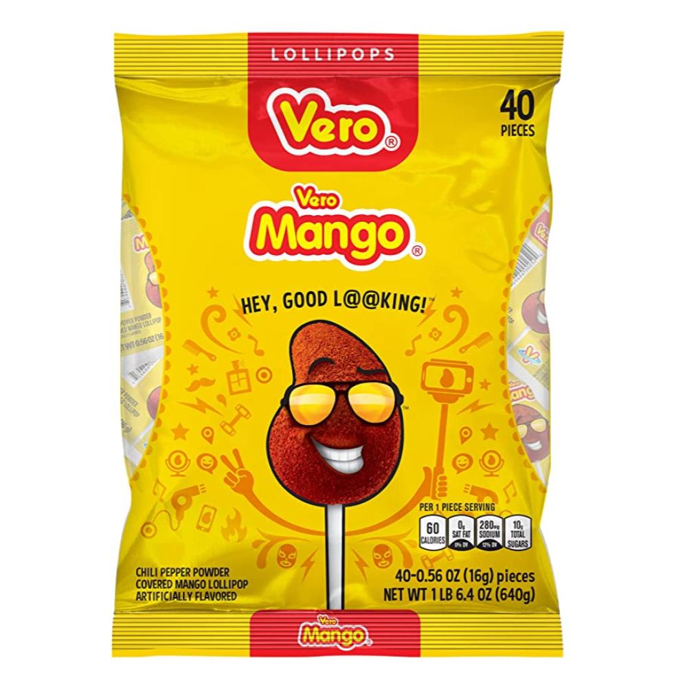Vero Mango w/ Chili Lollipop Bag 40pc