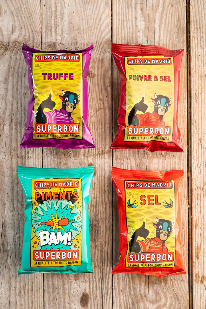 Superbon | Chips de Madrid (US) - Salt & Pepper Chips 135g MP14
