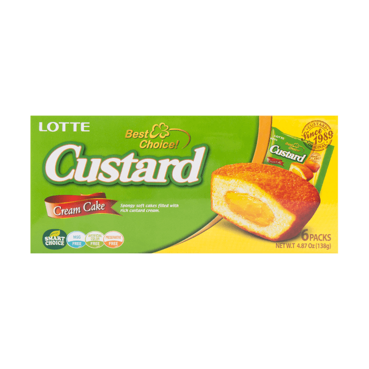 Lotte Custard Cream Cake